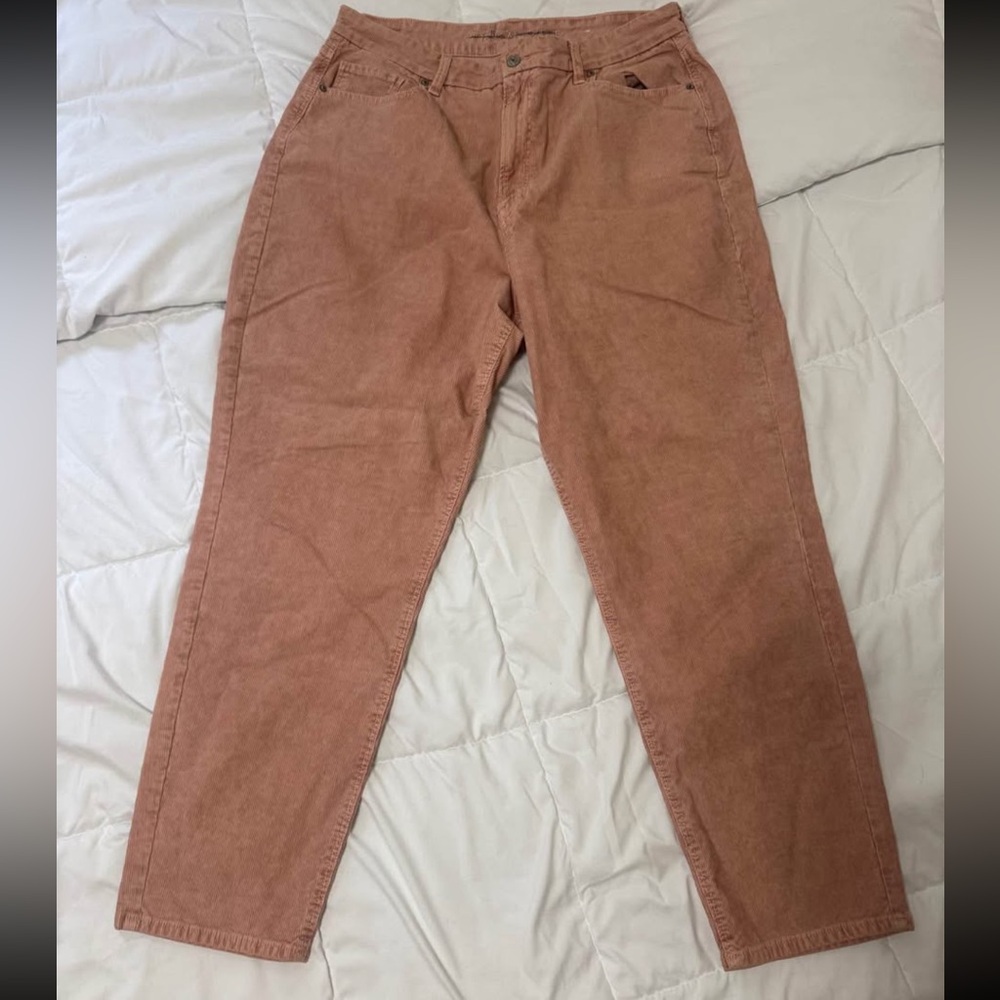 Pink Corduroy Pants American Eagle